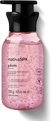 Nativa Spa Acquagel Moisturizing Body Plum 250g| o Boticário