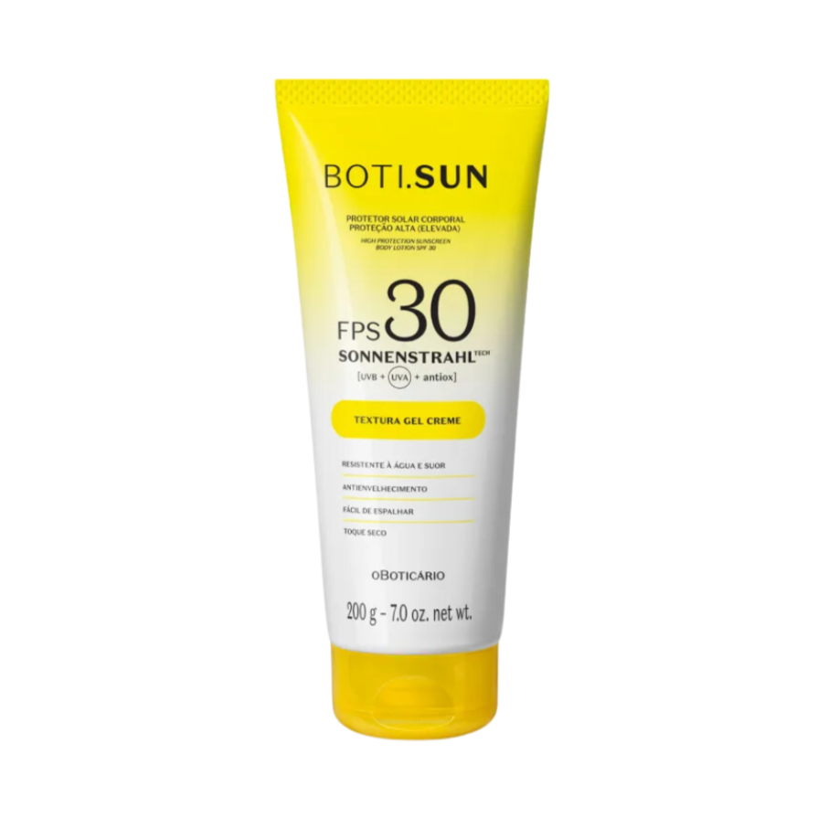 BOTI.SUN Body Sunscreen Gel Cream SPF30 200g | O Boticário