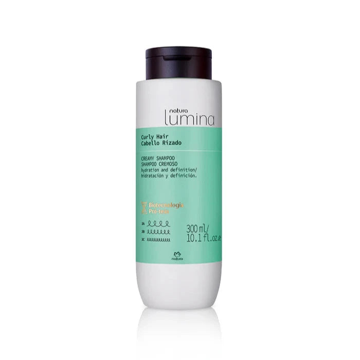 Lumina Curly Hair Creamy Shampoo 300ml| Natura