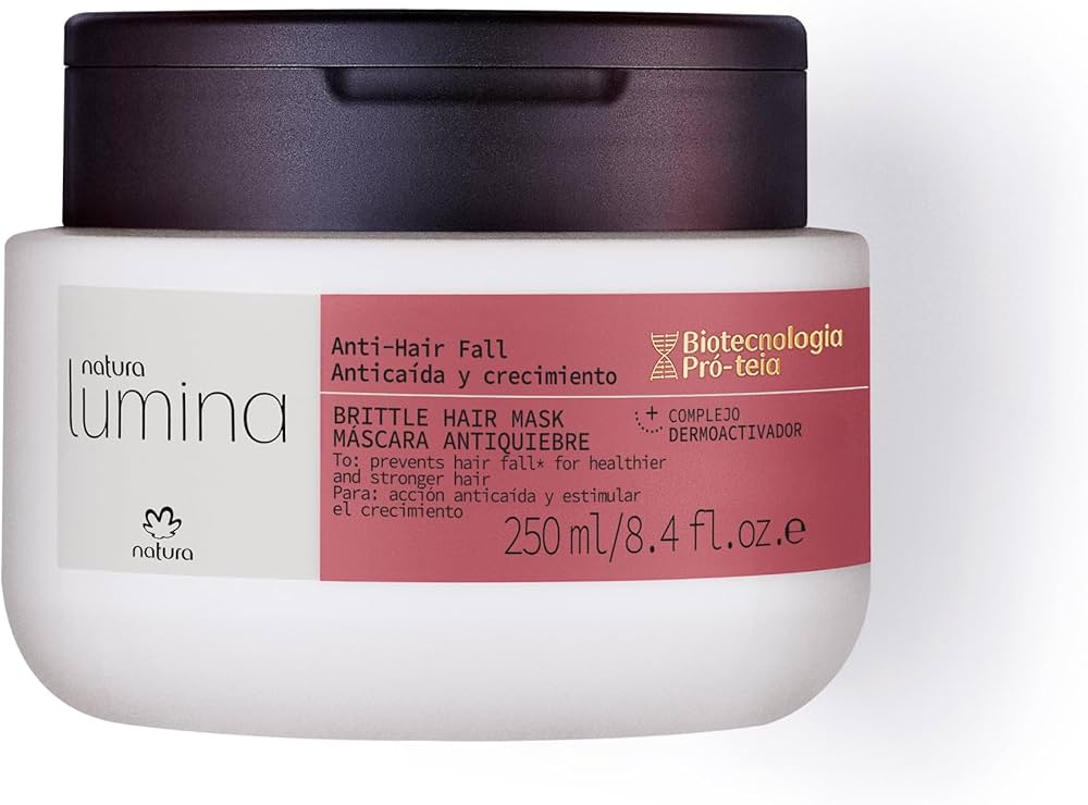 Lumina Anti-Hair Fall Brittle Hair Mask 250ml| Natura