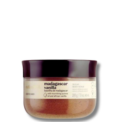 Nativa SPA  Madagascar Vanilla Soothing Body Scrub | O Boticario