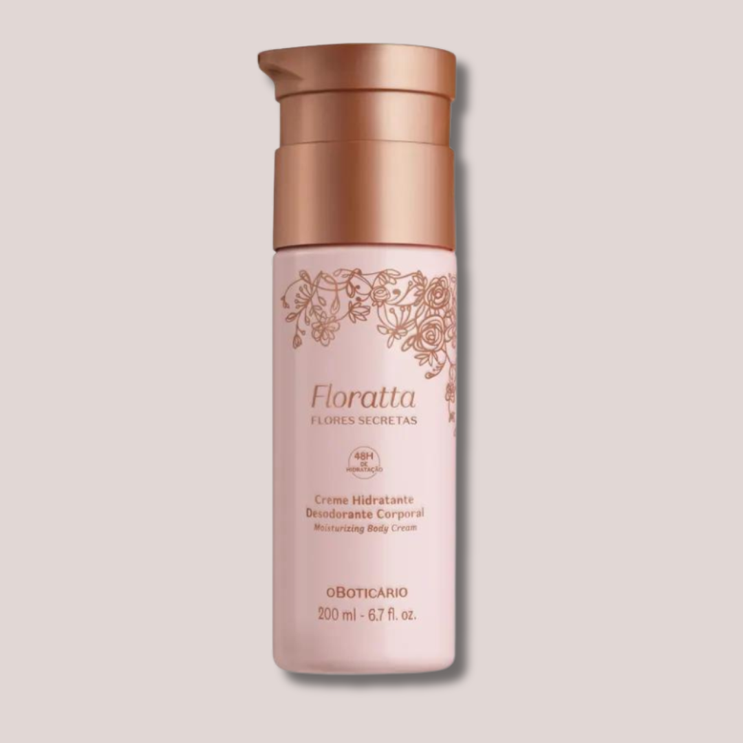 Floratta Flores Secretas Creme Hidratante  Corporal 200ml | O Boticario