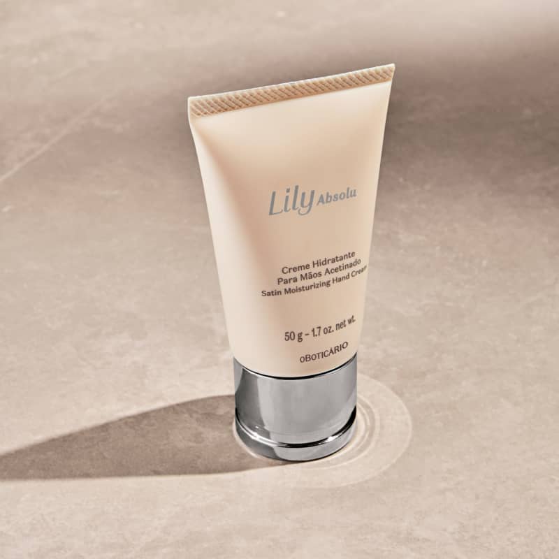 Lily Absolu Satin Moisturising Hand Cream 50g | O Boticário