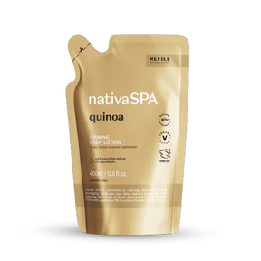 Nativa SPA-Refill Quinoa Moisturizing Deodorant Lotion 400ml | O Boticário