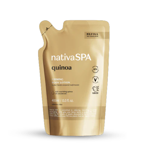 Nativa SPA-Refill Quinoa Moisturizing Deodorant Lotion 400ml | O Boticário