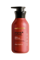 Nativa SPA Ginseng & Caffeine Body lotion, 400ml | O Boticário