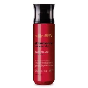 Nativa Spa Body Splash Strawberry Ruby 200ml| O Boticário