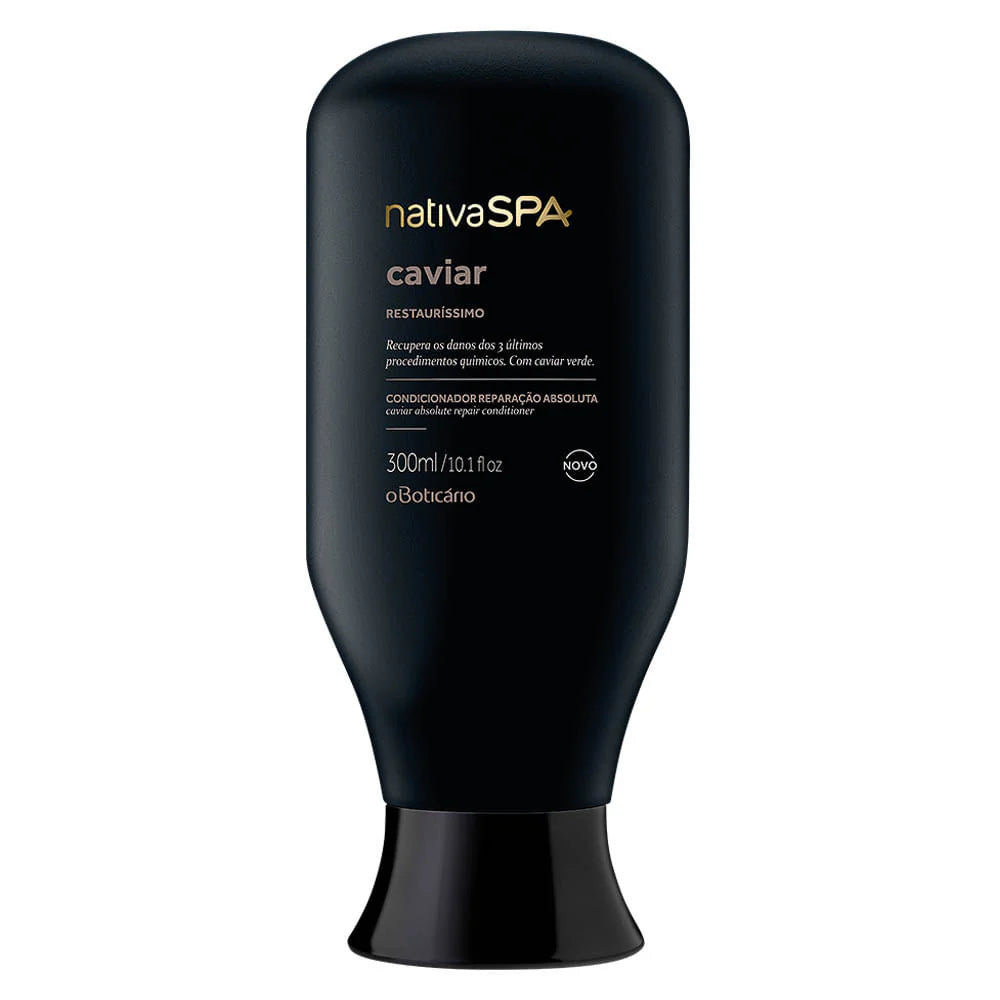 Nativa Spa Caviar Hair Repair Conditioner, 300 ml| O Boticario