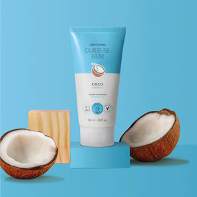 Cuide-se Bem Feira Coconut  Body Exfoliant Cream 150ml | O Boticário