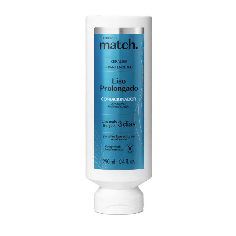 Match long lasting smooth  Conditioner 280ml | O Boticario