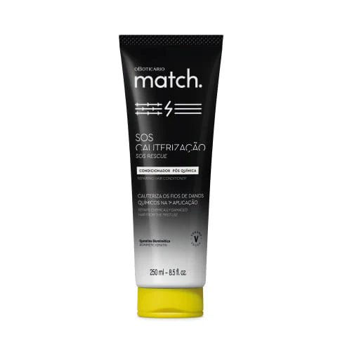 Match SOS Rescue Repairing Conditioner 250 | O Boticario