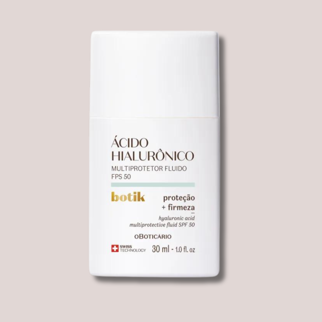 Botik Hyaluronic Acid Fluid Multiprotector SPF50 30ml| O Boticário