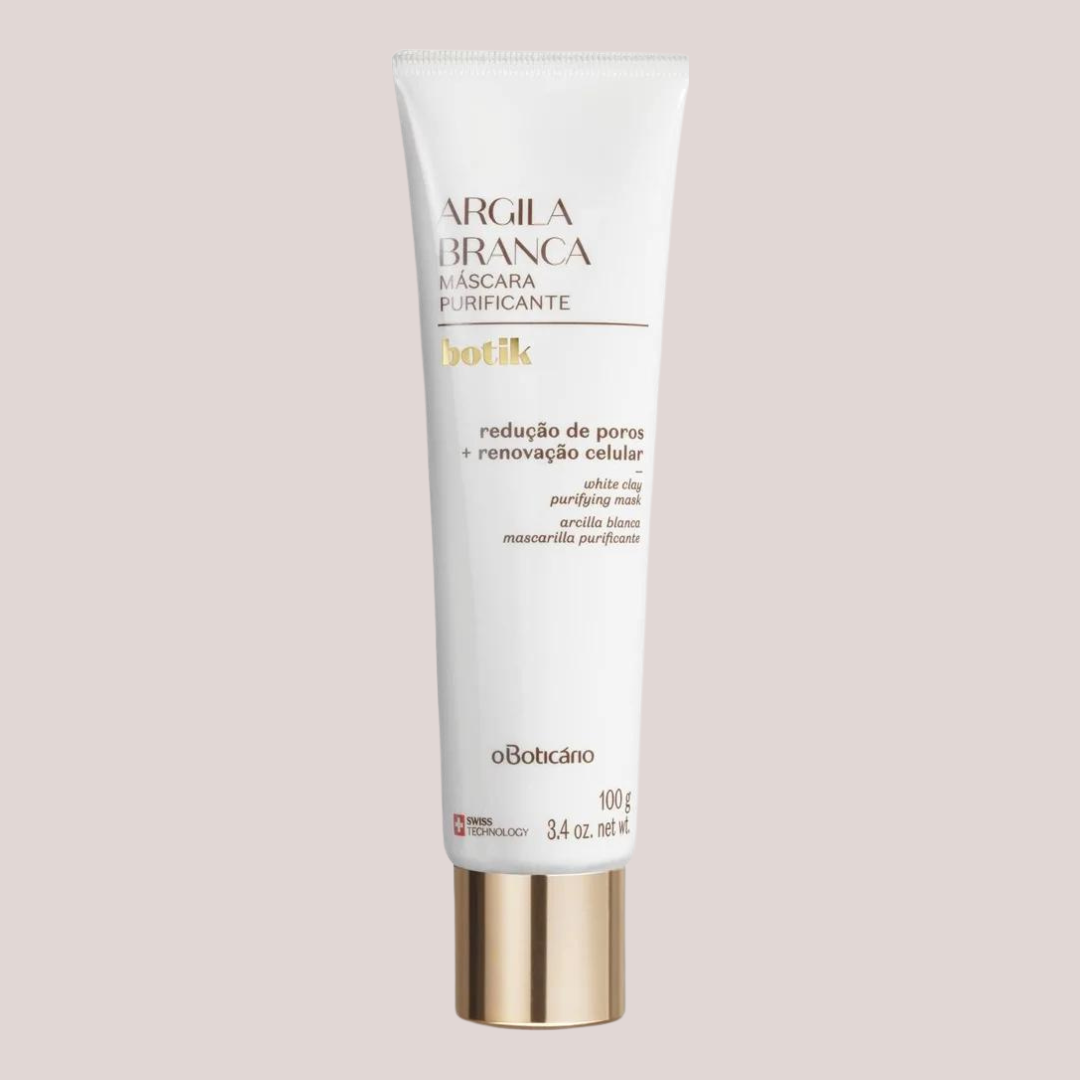 Botik White Clay Purifying Facial Mask 100g| O Boticário