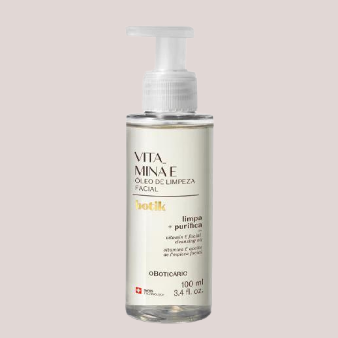 Facial Cleansing Oil 100ml with Vitamin E, 100 ml |O boticario