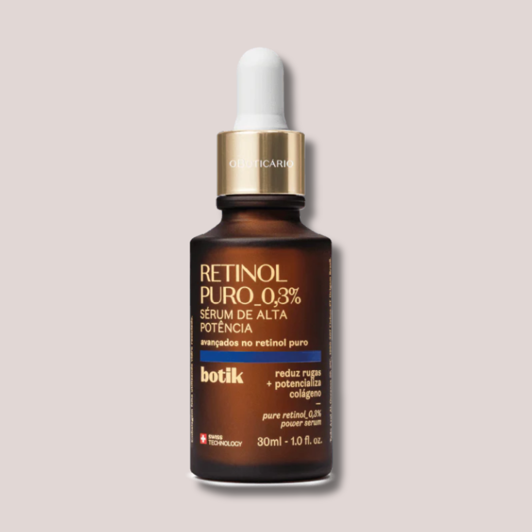 Botik Pure Retinol 0,3% High Potency Facial Serum 30ml| O Boticário