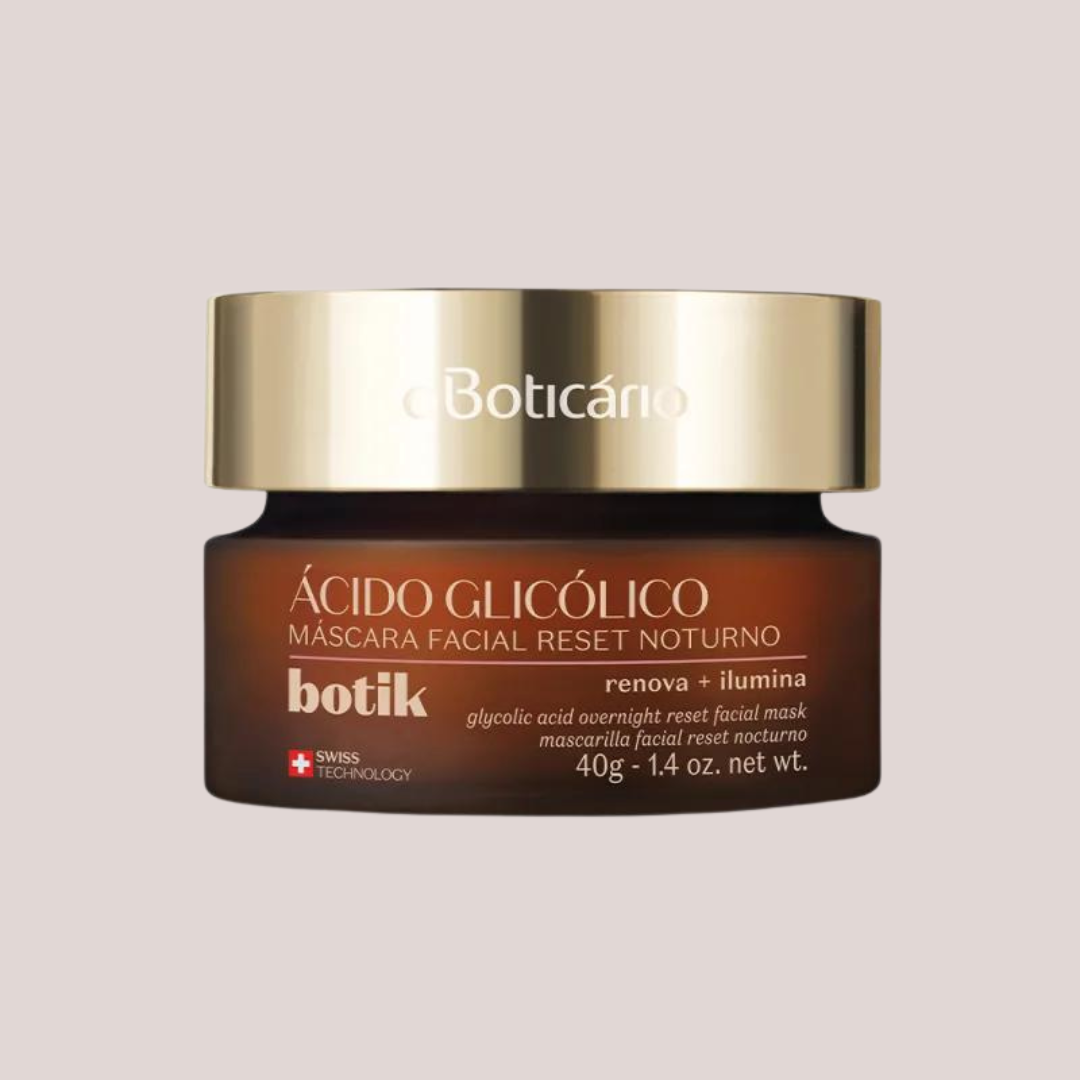 Botik Glycolic Acid Night Reset Facial Mask 40g| O Boticário