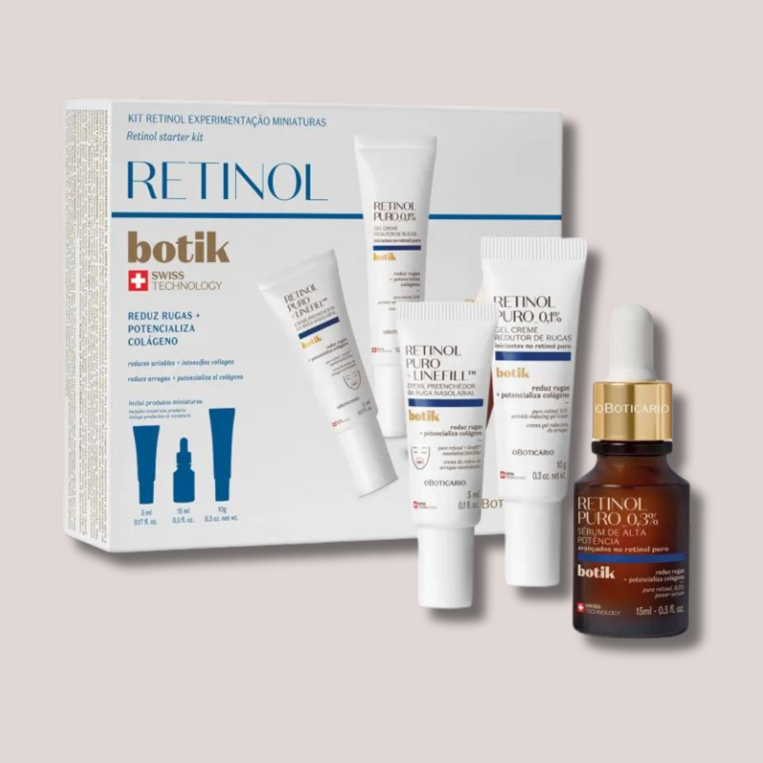 Botik Pure Retinol Kit (3 items)|O Boticario