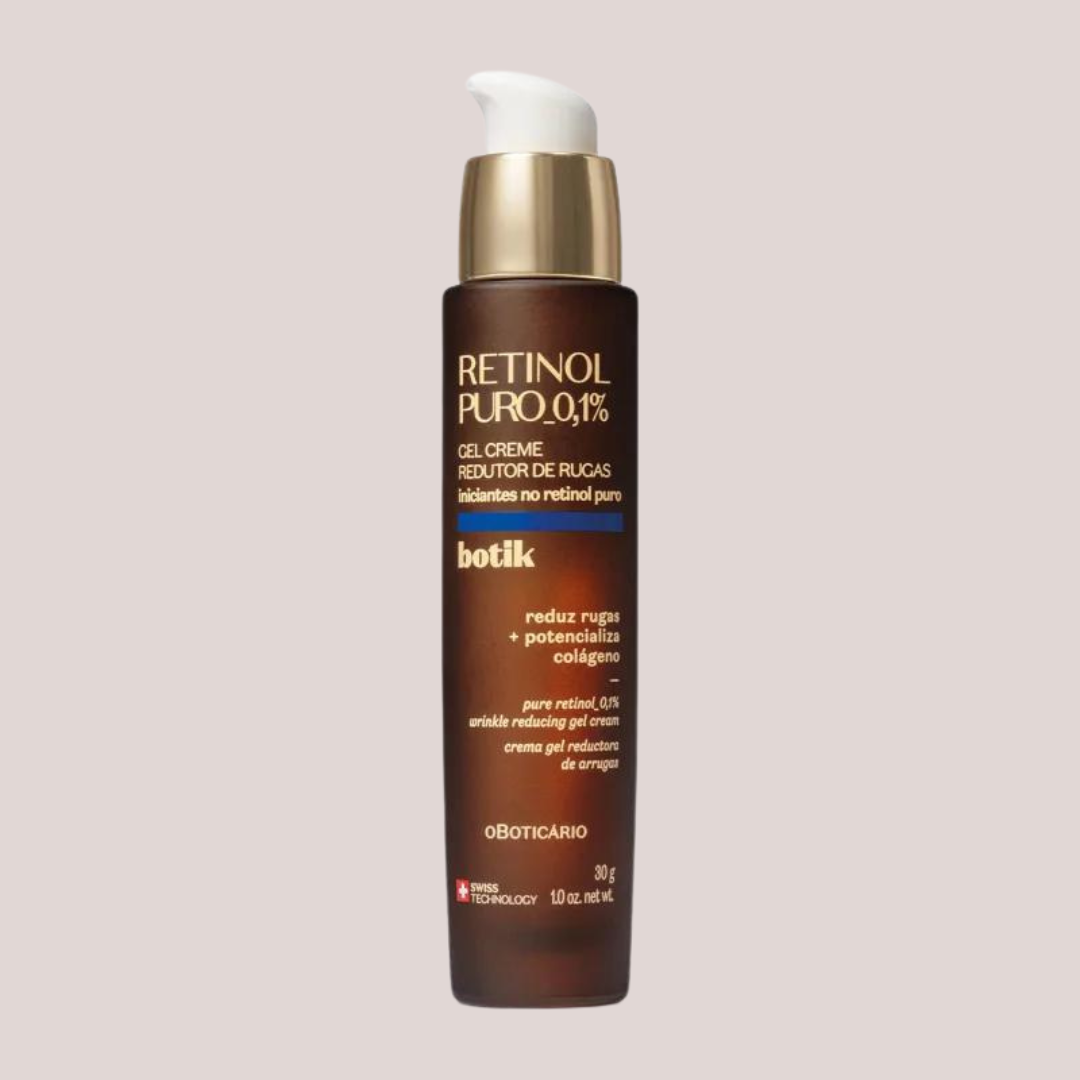 Botik Retinol Puro 0,1 % Wrinkle Reducing Cream Gel 30g| O Boticário