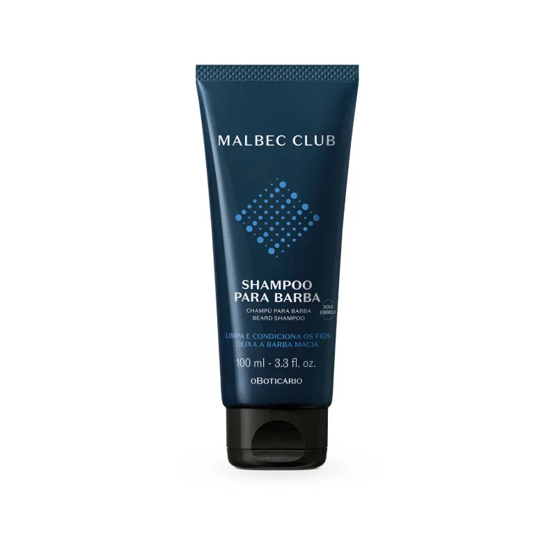 Malbec Club Beard Shampoo 100ml- Boticário